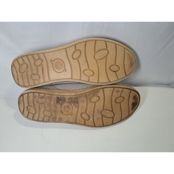 BORN Antero Beige Knit Textured Fabric Slip-On Loafer Machine Washable Size 8.5M - Picture 7 of 7